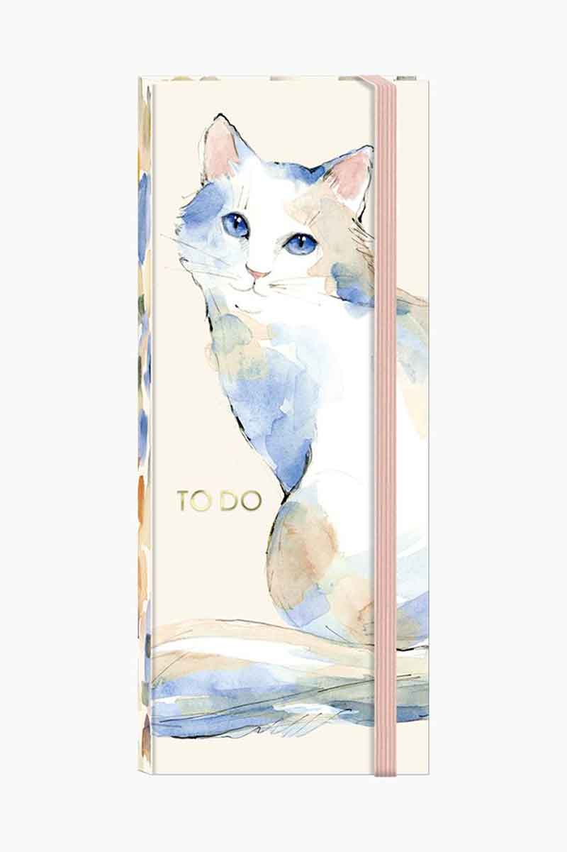 Watercolor Pets Cats Note-Folio