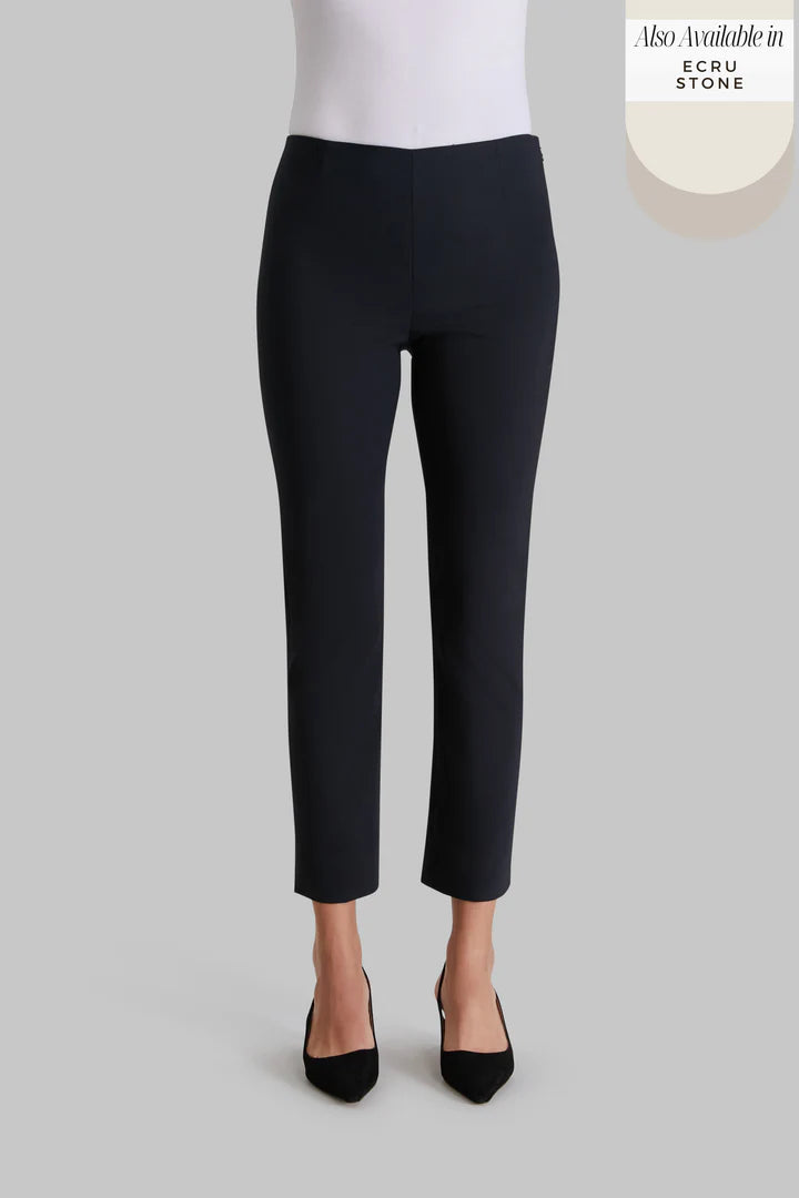 Peace of Cloth Premier Stretch Lisa Pant in Navy - Mildred Hoit