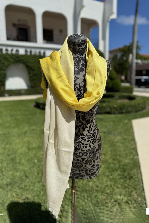 Ombre Yellow Scarf