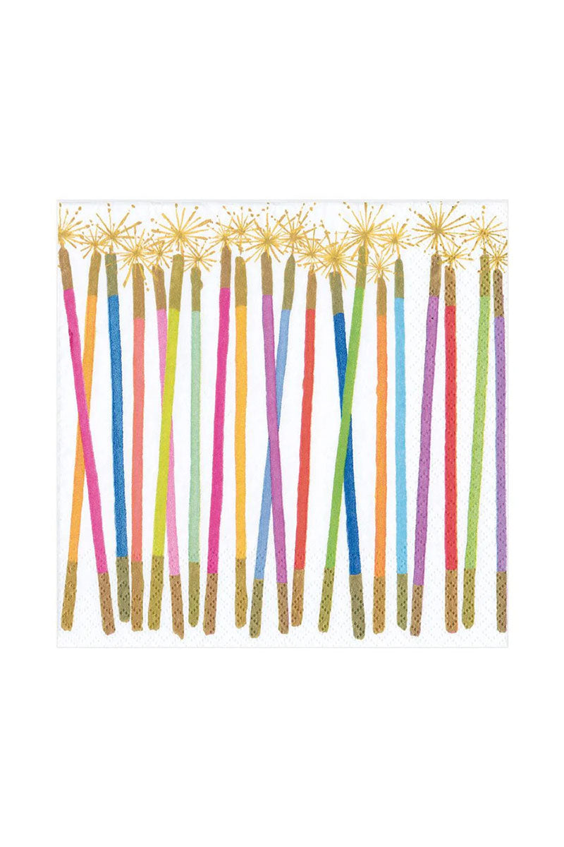 Caspari Party Candles Luncheon Napkins - Mildred Hoit