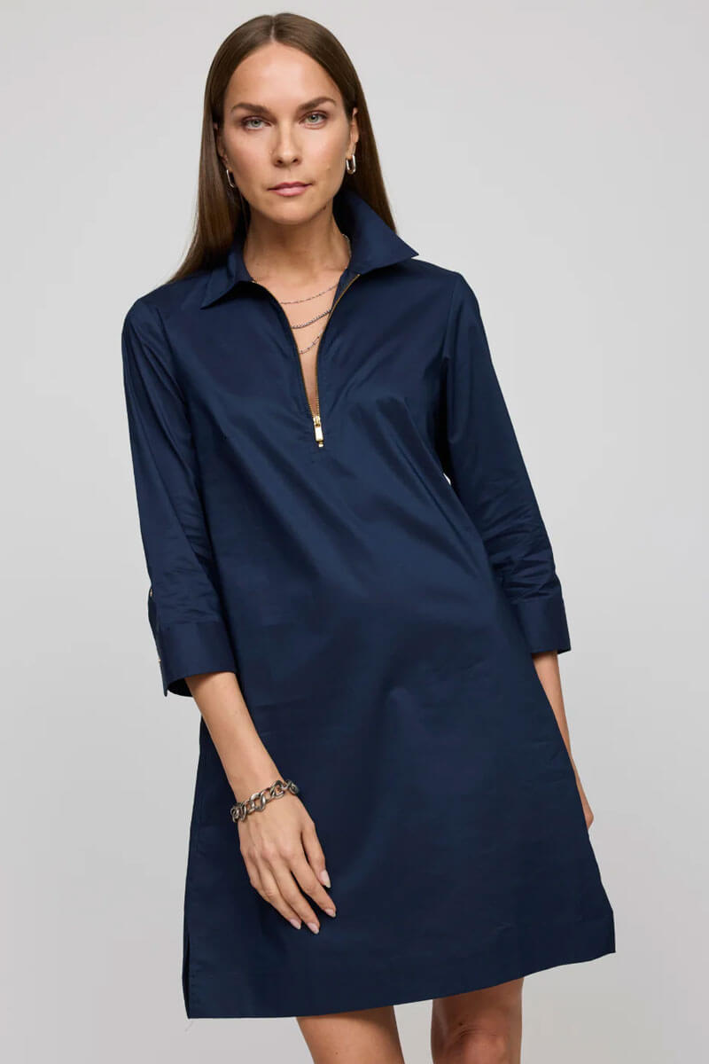 Hinson Wu Alessa Navy Dress - Mildred Hoit