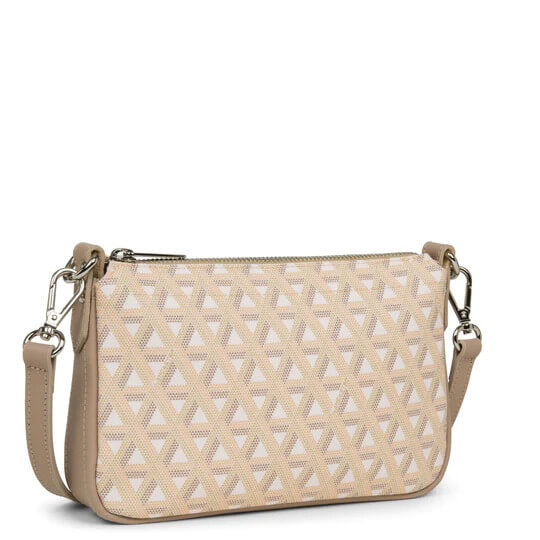Ikon Beige Small Clutch Bag - Mildred Hoit