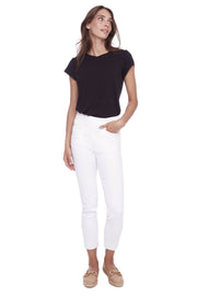 Up! Loom Pull-On Pants in White