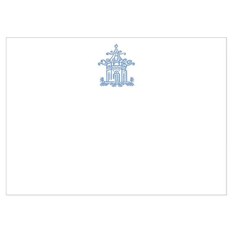 Caspari Pagoda Toile Notecards - Mildred Hoit