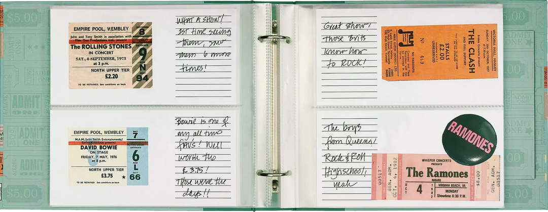 Just the Ticket - Ticket Stub Organizer - Mildred Hoit