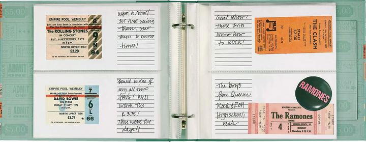 Just the Ticket - Ticket Stub Organizer - Mildred Hoit