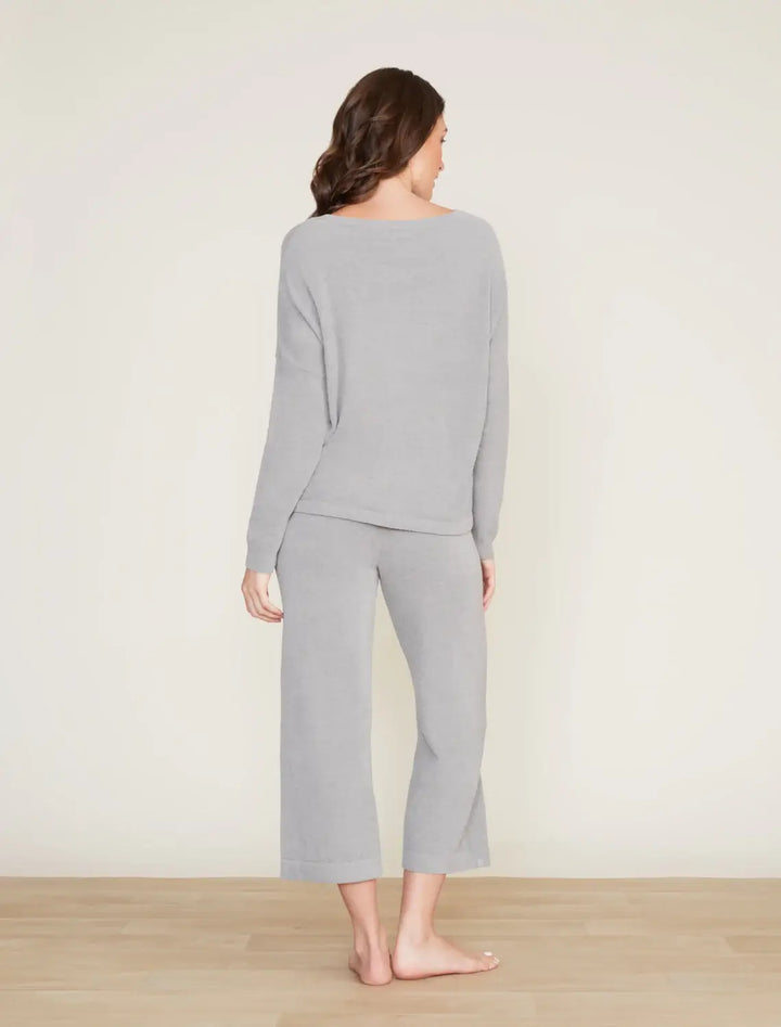 CozyChic Ultra Lite Slouchy Pullover in Dove Grey - Mildred Hoit