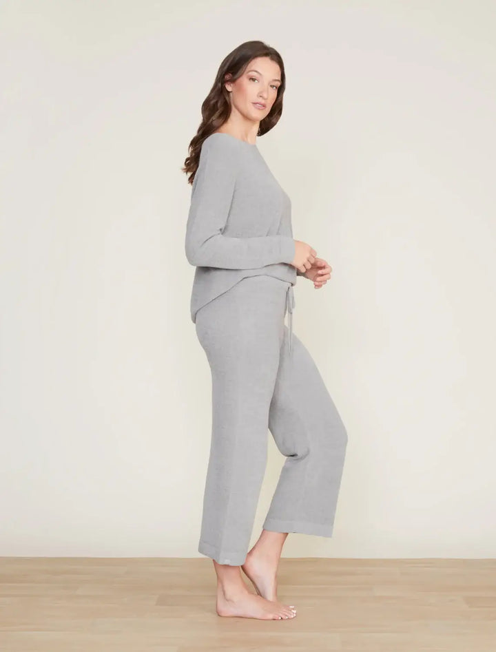CozyChic Ultra Lite Slouchy Pullover in Dove Grey - Mildred Hoit