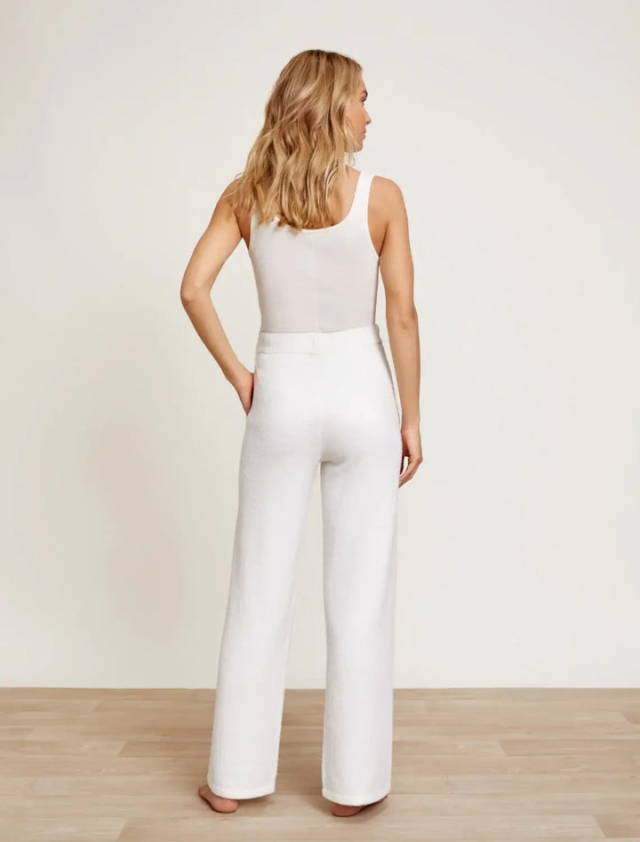 CozyChic Lite Patch Pocket Long Pant in Pearl - Mildred Hoit