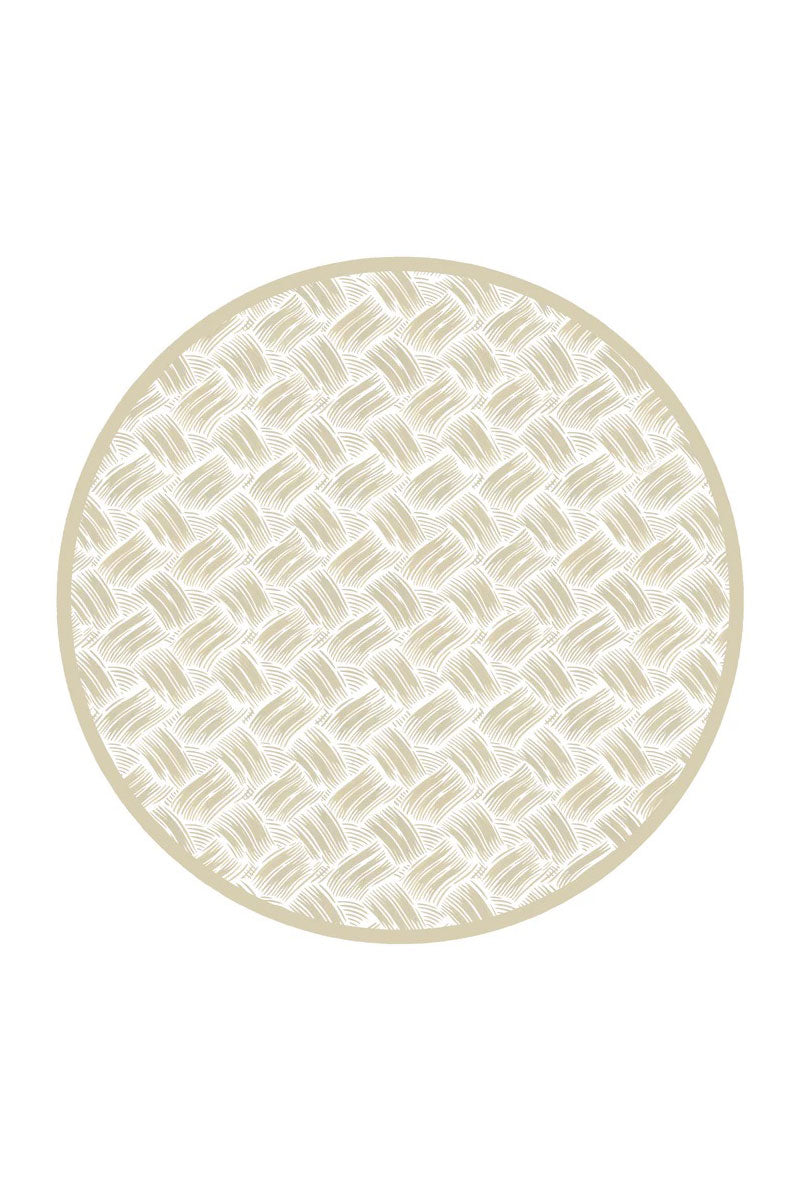 Caspari Basketry Flax Placemats - Mildred Hoit