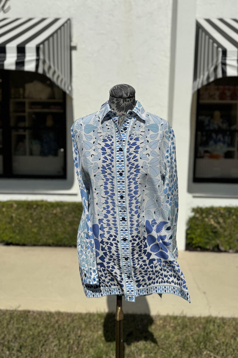 Averardo Bessi Silk Tunic in Sofia 013 - Mildred Hoit