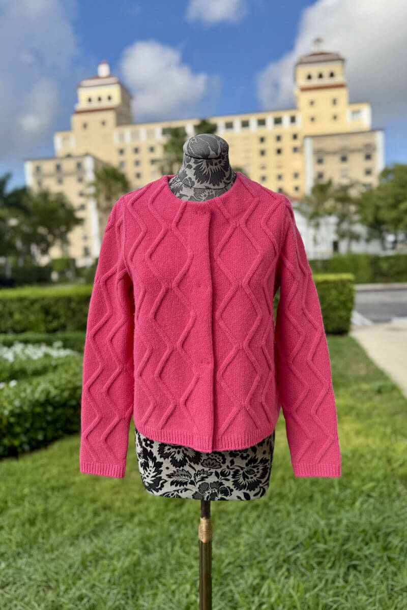 Bruno Manetti Sweater in Rose - Mildred Hoit