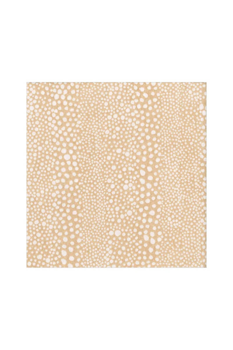 Caspari Pebble Beige Dinner Napkins - Mildred Hoit