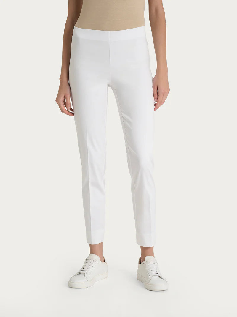 Ragno Crop Pant in Blanco - Mildred Hoit