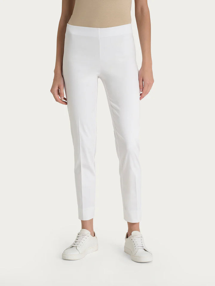 Ragno Crop Pant in Blanco - Mildred Hoit