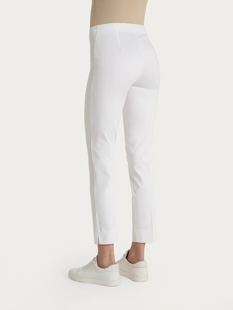 Ragno Crop Pant in Blanco - Mildred Hoit