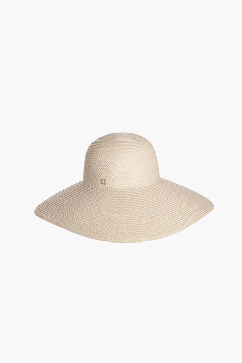 Eric Javits Bella Hat in Cream available at Mildred Hoit in Palm Beach.