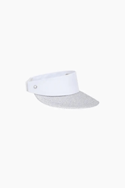 Eric Javits Champ Visor in Ice available at Mildred Hoit in Palm Beach.