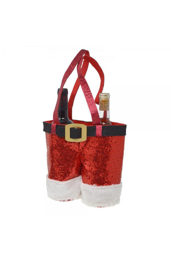 Santa Wine Holder available at Mildred Hoit in Palm Beach.