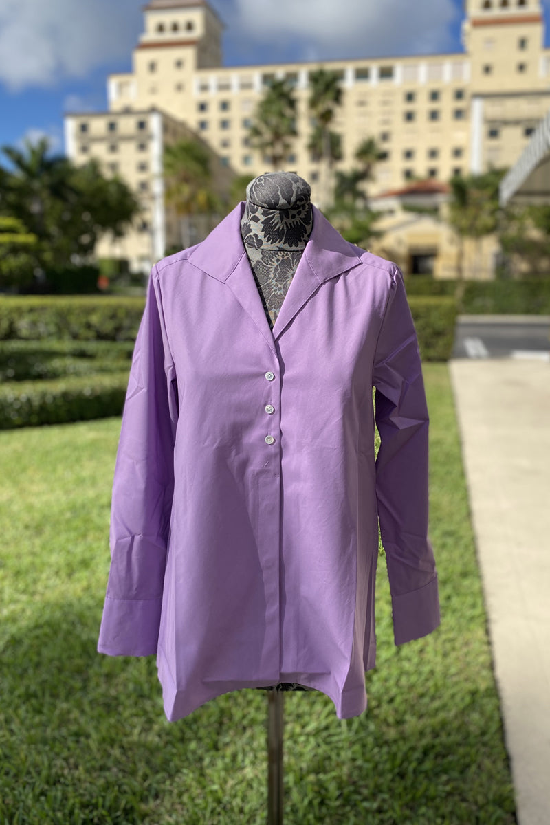 Hinson Wu Betty Top in Amethyst - Mildred Hoit