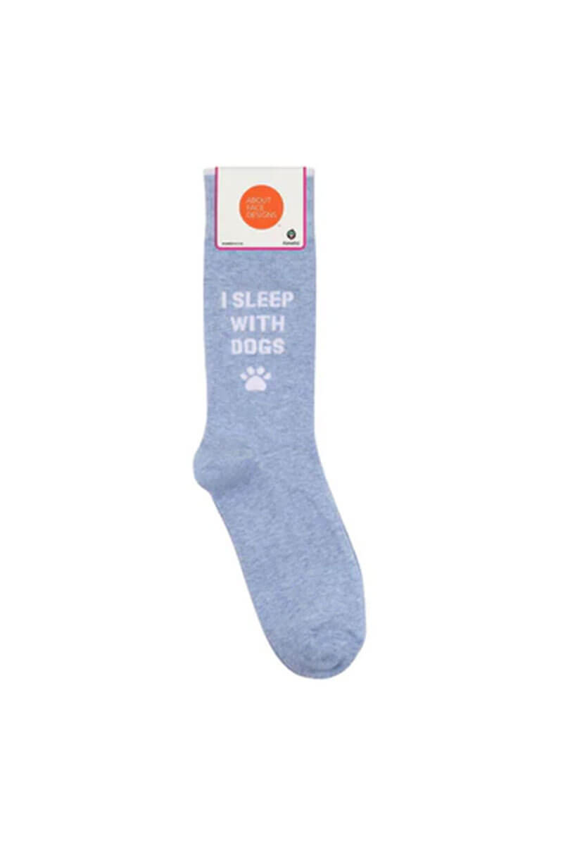 'I Sleep With Dogs' Crew Socks - Mildred Hoit
