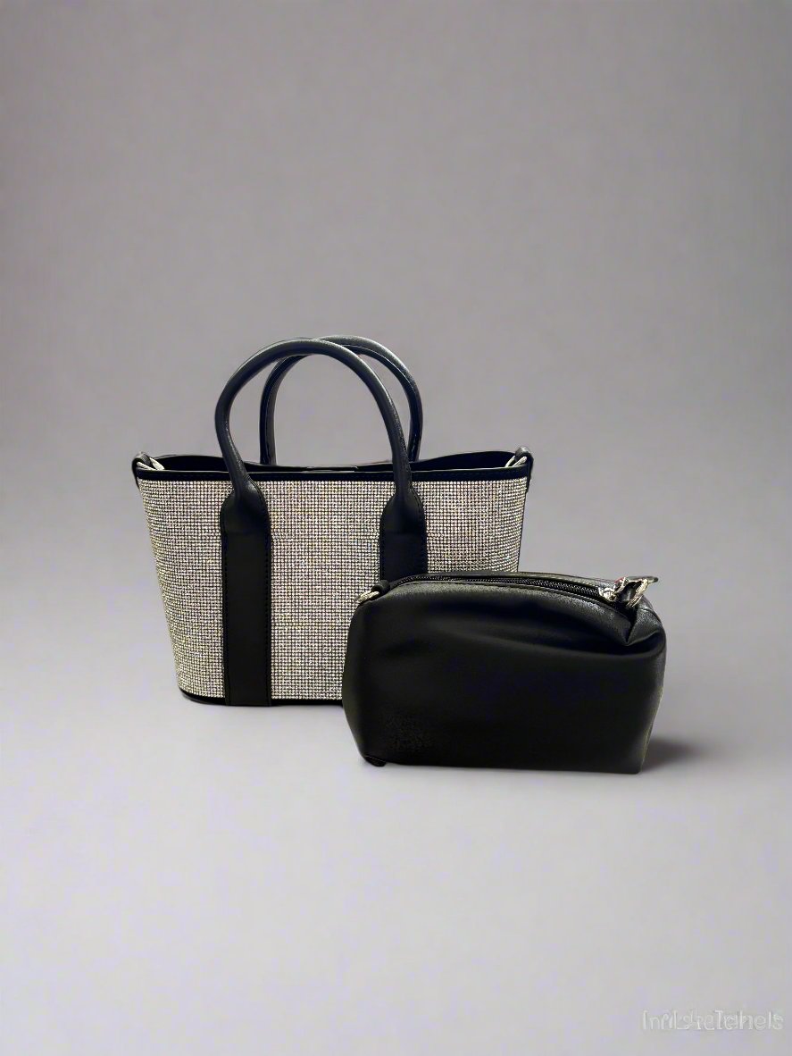 Silver Bling Handbag - Mildred Hoit