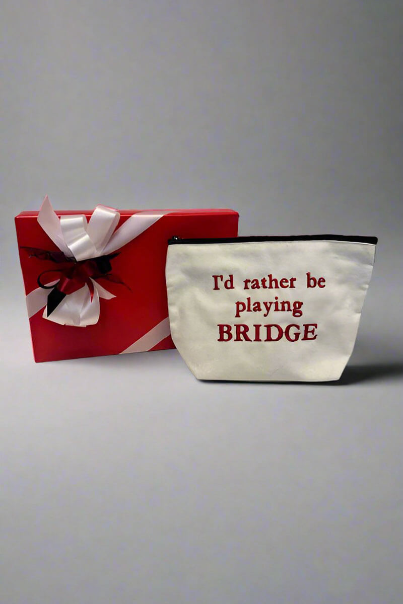 'I'd Rather be playing Bridge' Bag available at Mildred Hoit