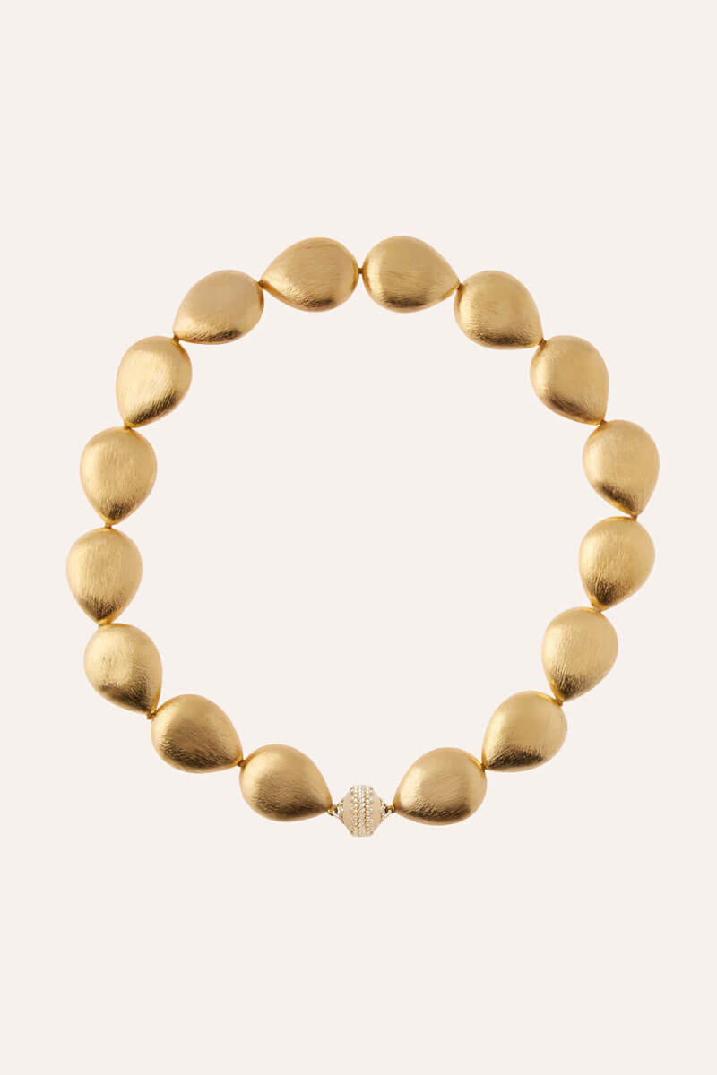 Clara Williams Gold Rush Teardrop Necklace - Mildred Hoit