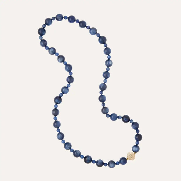 Clara Williams Victoire Blue Kyanite Necklace available at Mildred Hoit in Palm Beach.
