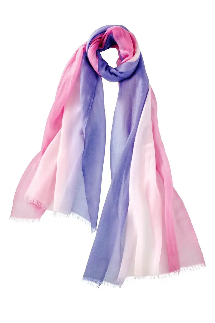 Ombre Featherweight Cashmere Scarf in Dawn and Dusk - Mildred Hoit