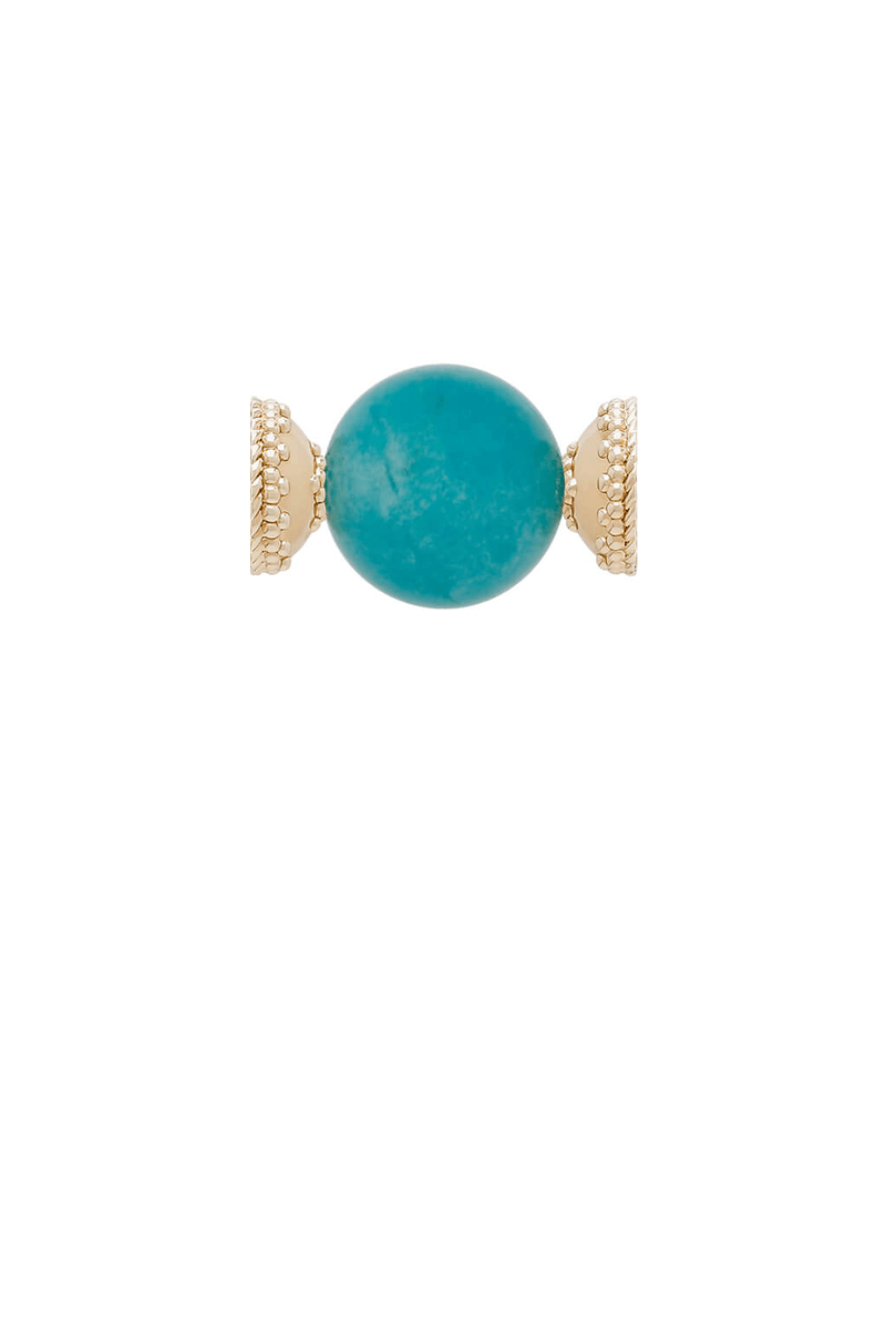 Clara Williams Victoire Peruvian Amazonite Centerpiece available at Mildred Hoit in Palm Beach.