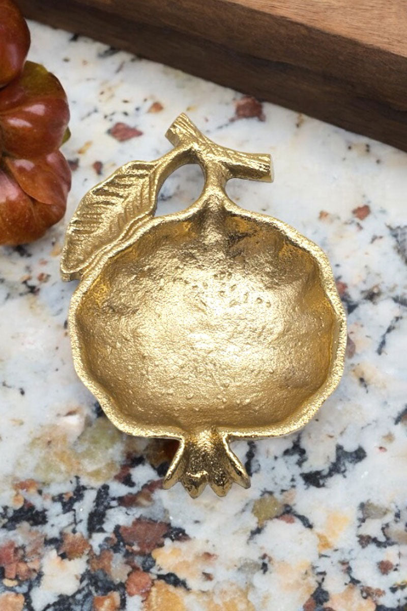Gold Pomegranate Dish - Mildred Hoit