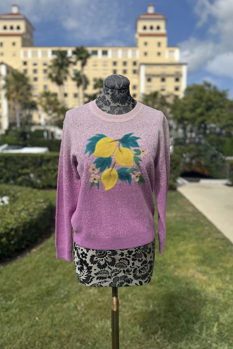Lemon Sweater - Mildred Hoit