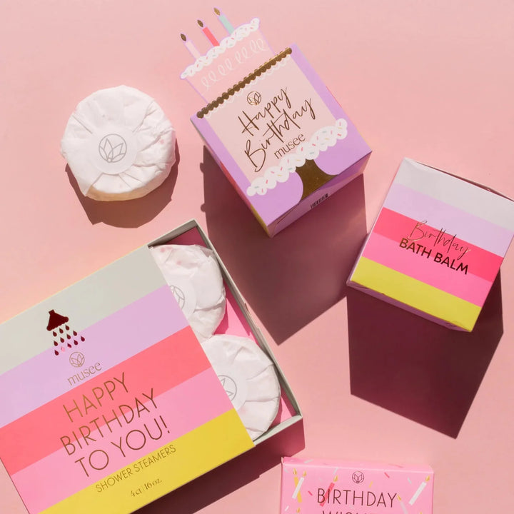Happy Birthday Shower Steamers - Mildred Hoit