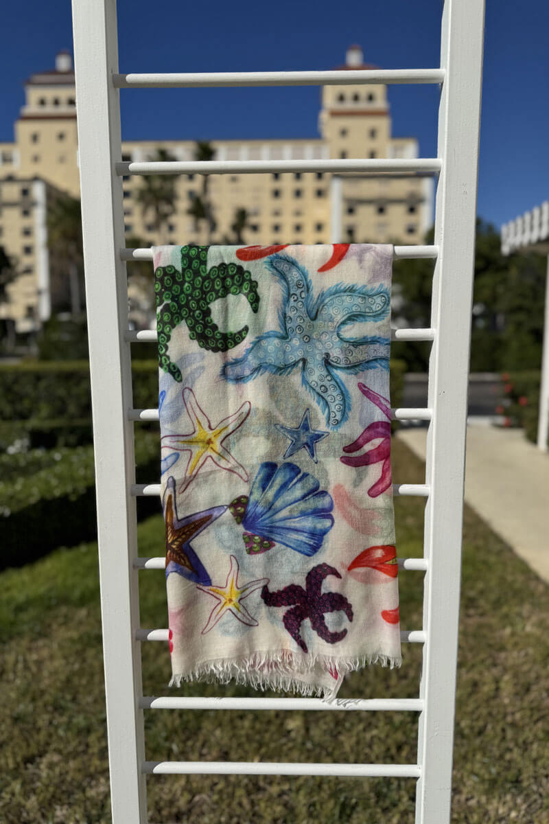 Sealife Shawl - Mildred Hoit
