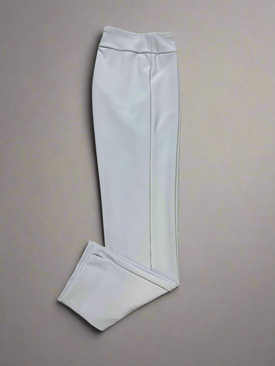 Krazy Larry Microfiber Pants in Steel - Mildred Hoit