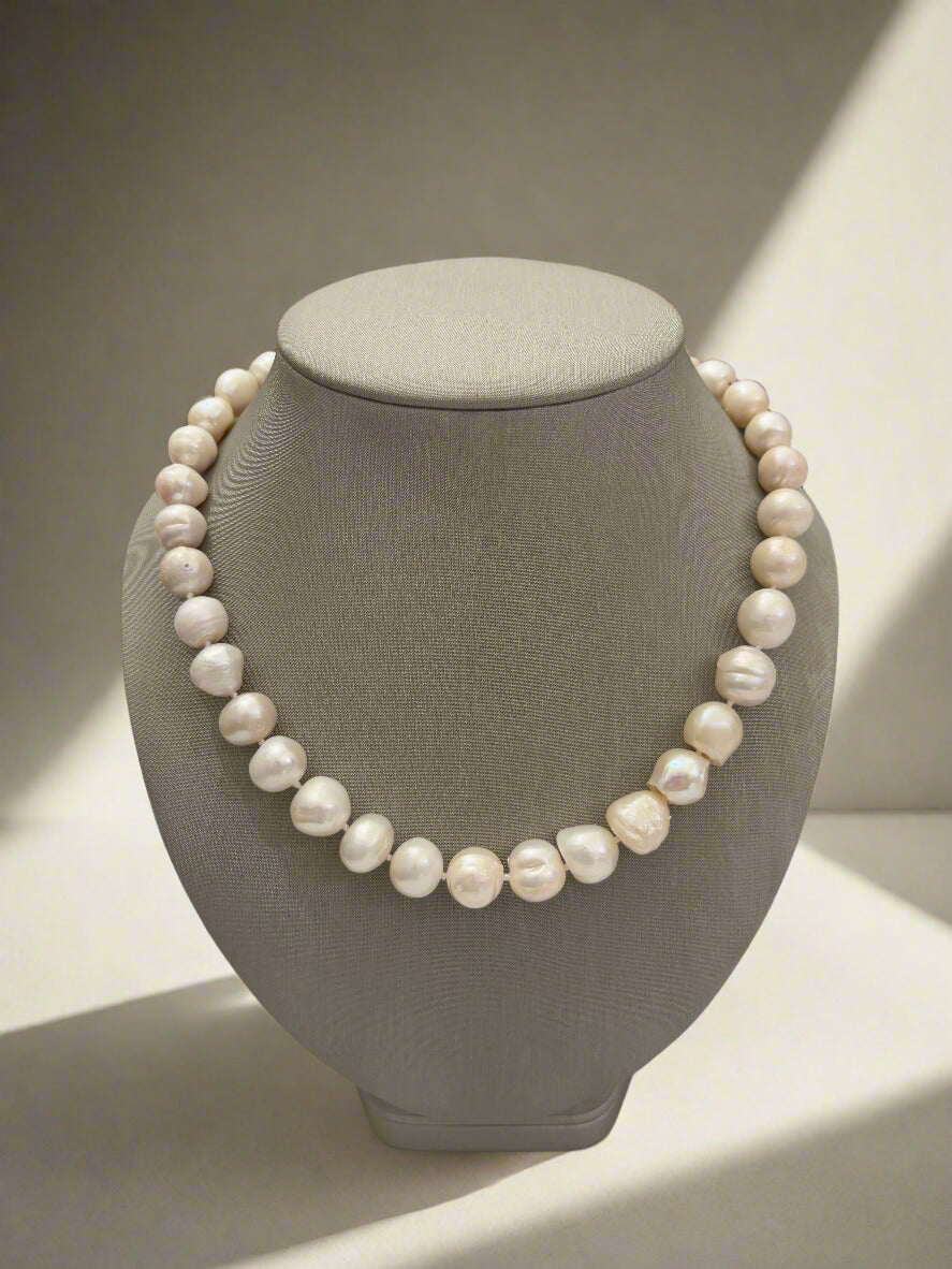 Potato Pearl Necklace - Mildred Hoit