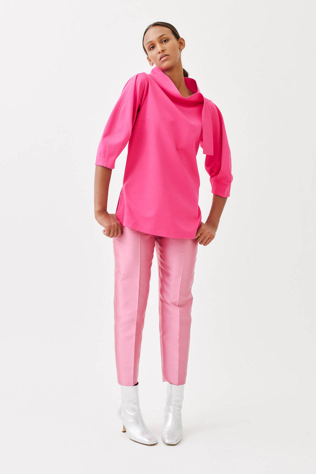 Wingate Teno Top in Fuchsia - Mildred Hoit