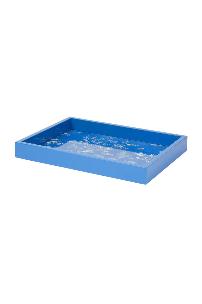 Blue Chinoiserie Tray - Mildred Hoit