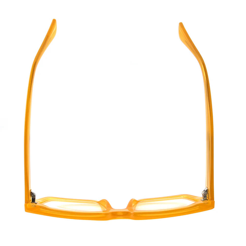 Ulla Blue Light Readers in Dijon Yellow - Mildred Hoit