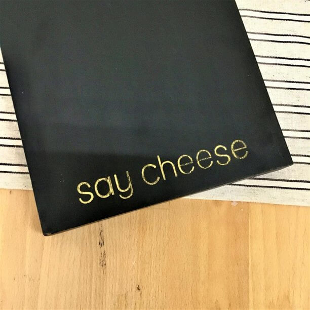 'Say Cheese' Wooden Chopping Board