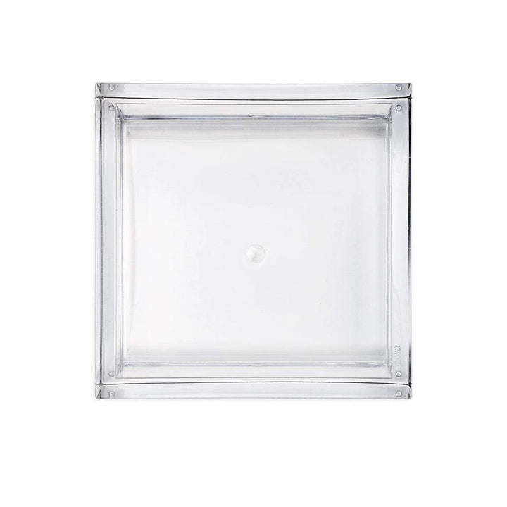 Caspari Acrylic Cocktail Napkin Holder in Crystal Clear - Mildred Hoit