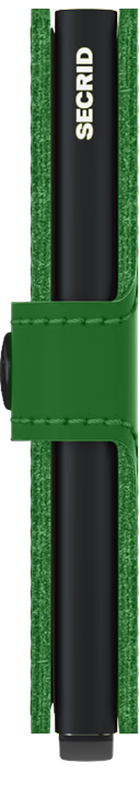 Secrid Miniwallet in Matte Bright Green - Mildred Hoit