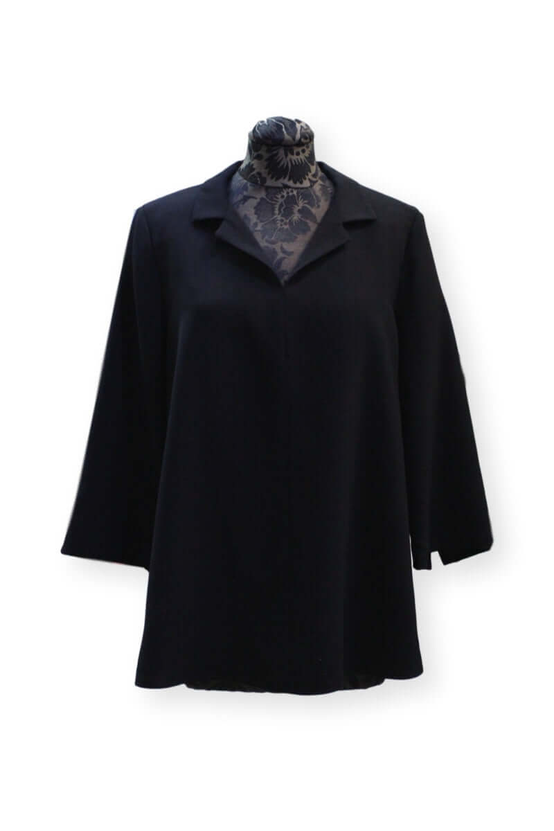 Mildred Hoit Wrinkle Free Microfiber Tunic - Mildred Hoit