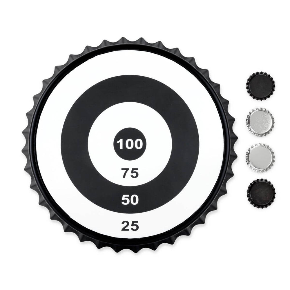 Magnetic Bottle Cap Target Game - Mildred Hoit