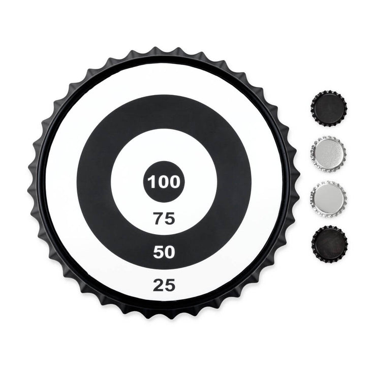 Magnetic Bottle Cap Target Game - Mildred Hoit