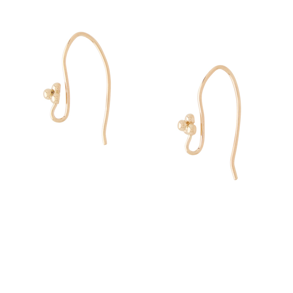 Clara Williams 14K Filigree Gold Thread Earrings available at Mildred Hoit in Palm Beach.