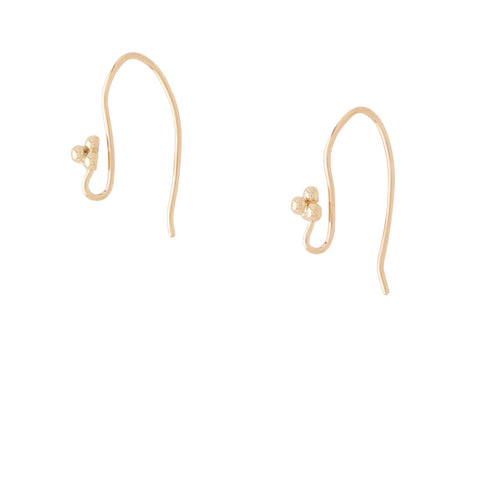 Clara Williams 14K Filigree Gold Thread Earrings available at Mildred Hoit in Palm Beach.
