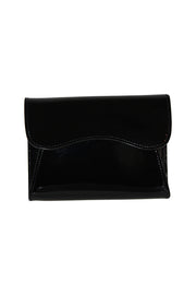 Small Italian Patent Leather Clutch Bag