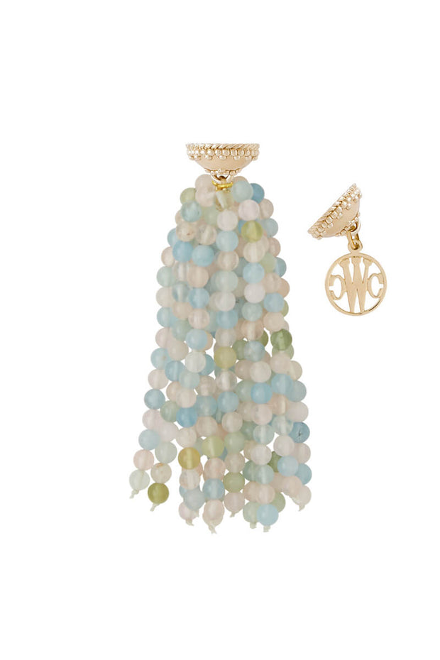 Clara Williams Victoire Multi-Color Beryl Tassel available at Mildred Hoit in Palm Beach.